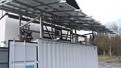 Solarcontainer Bauphase 2014/15