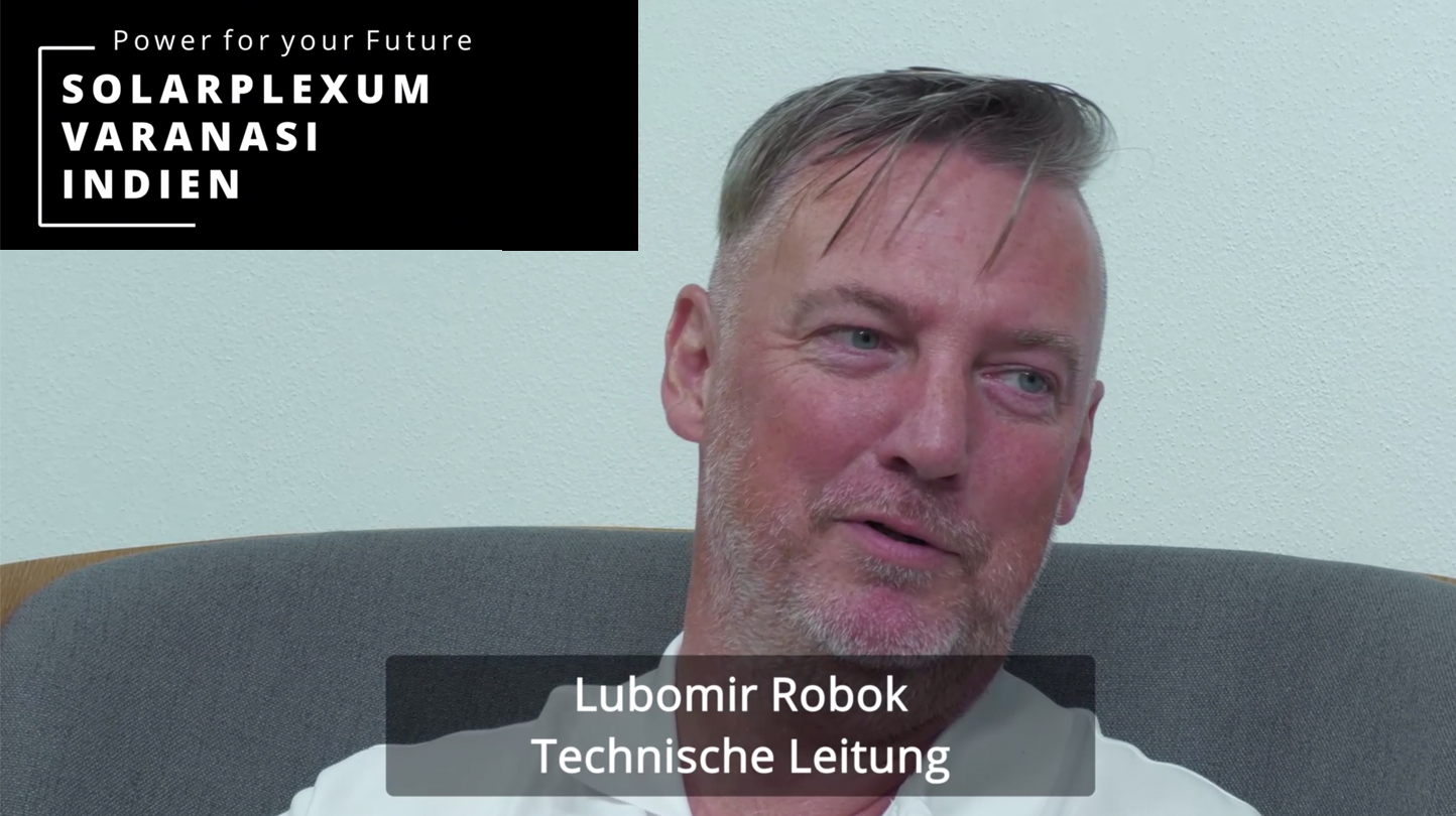 Lubomir Robok, Technischer Leiter, im Gespräch mit Dr. Mehl